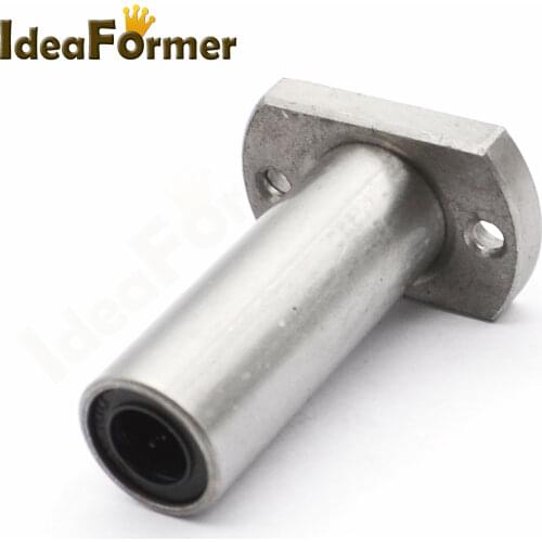1 Pc LMH8LUU 8mm Flange Linear Bearing H Type Lengthen Flanged Linear Bushing For CNC 3D Printer Parts 8mm linear Rod Shaft