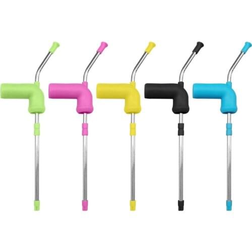 Creative Long Beer Snorkel Straw Stainless Steel Drinking Bong Funnel Beer Chug Snorkel for Games Wine Home Party Home