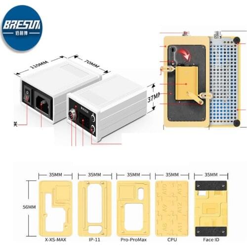 WL MINI Heating Platform For iPhone X 12mini 11Pro max Layer CPU Face ID Cable Fingerprint Repair A13 A12 A11 CPU Glue Remove