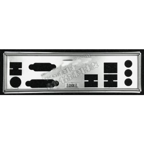 New I/O shield back plate of motherboard for Gigabyte ga-b85m-ds3h GA-Z77-HD3 H61M-USB3H just shield backplate