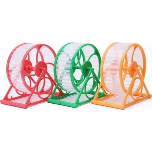 New Pet Jogging Toys Hamster Sports Running Wheel Hamster Cage Accessories Toys New Small Animals Cage Exercise Pet Supplies