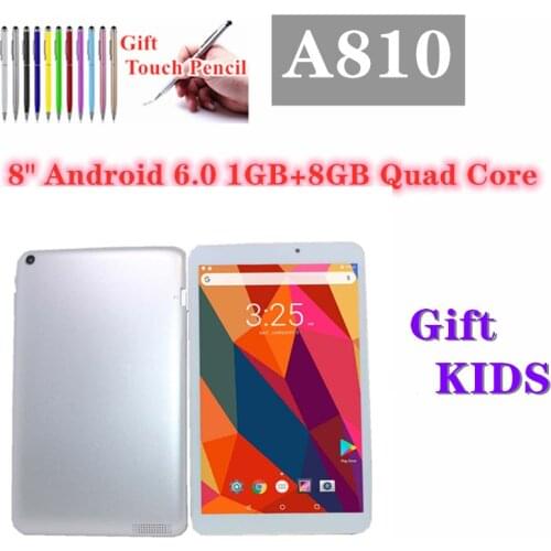 MTK8167 GIFT Tablet PC 8 INCH 1GB+8GB C4 Android 7.0 Quad-Core Dual Camera Bluetooth 4500mAh Multitouch IPS Screen