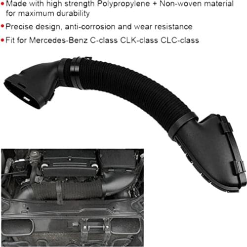 Car Polypropylene Non Woven Air Intake Duct Hose Pipe for Mercedes-Benz W203 CL203 CLK209 S203 C209 C/CLC/CLK 180 200 160 M271 2