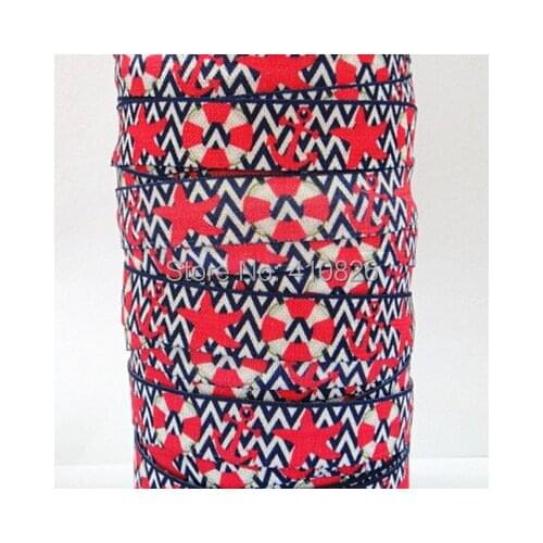 Q&N ribbon wholesale/OEM 5/8inch 16mm folded over elastic Webbing Swimming Sport Printed FOE 50yds/roll free shipping 140707002