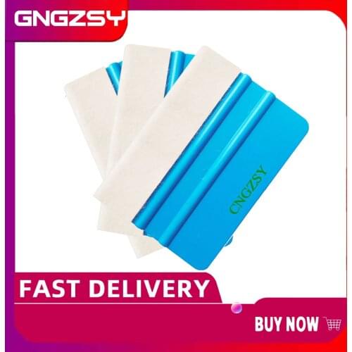 3pcs Plastic Soft Wool Squeegee 3D Carbon Fiber Wrapping Advertising Installation Scraper Car Sticker Covers Foil Film Tool 3A22