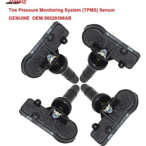 TPMS 56029398AB 433Mhz For Chrysler Jeep Dodge Ram Tire Pressure Sensor