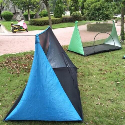 Waterproof Oxford Bottom Camping Sleep Tent Foldable Portable Ourdoor Anti Insect Mosquito Tents Hiking Rest Anti-mosquito Net