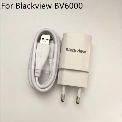 Blackview BV6000 New Travel Charger + USB Cable USB Line For Blackview BV6000S 4.7" HD MTK6735 Quad Core