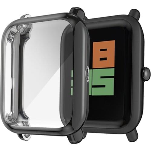 TPU Protective Case for AMAZFIT Bip Lite Smart Watch Anti-Scratch Watch Cover Accessories