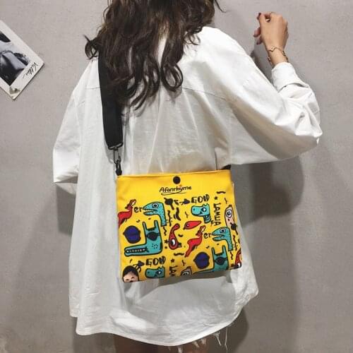 PrintingCanvas Women Shoulder Bag Zipper Cotton Tote Shopper Bag Astronaut Eco Reusable Shopping Bag Handbag Cloth Messenger Bag