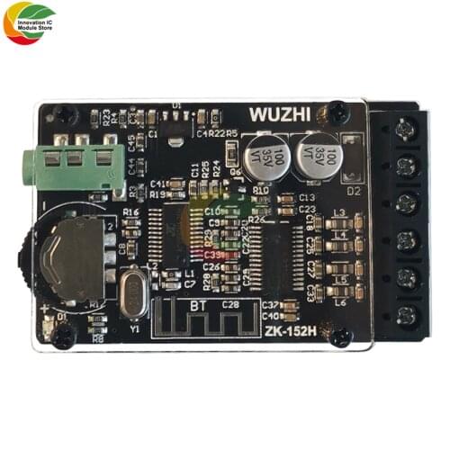 Ziqqucu TPA3110D2 Bluetooth 5.0 Digital Power Amplifer Module 2 Channel 2x15W Audio Stereo Amplifier Board DC 9-20V ZK-152H