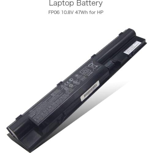 10.8V 47Wh 6 Cells External Laptop Battery for HP ProBook 440 445 450 455 470 FP06 HSTNN-IB4J HSTNN-W92C HSTNN-W93C Notebook