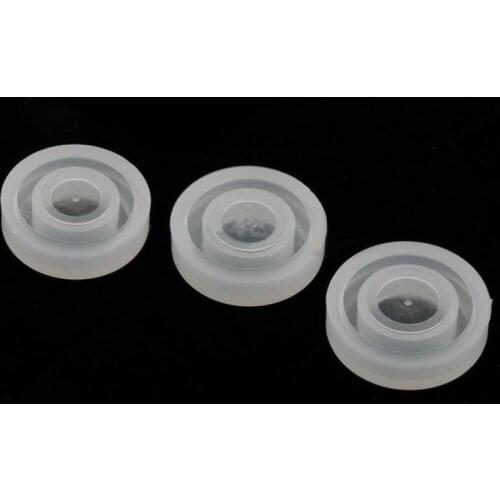 3pcs/set Silicone Ring Mould Flat Shaped Ring Making Mold Flexible Assorted Resin Epoxy Jewelry DIY Tools Resin Molds for Ring