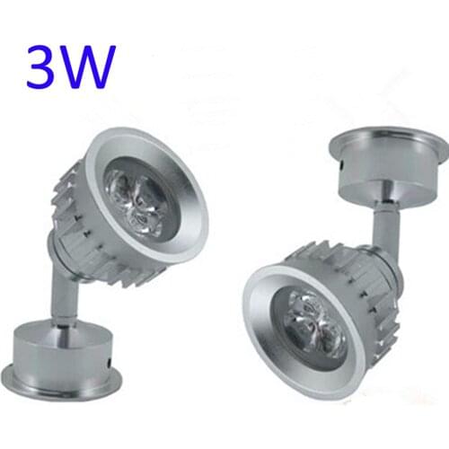 3W Epistar Small Led Spotlights For Showcase Cabinet