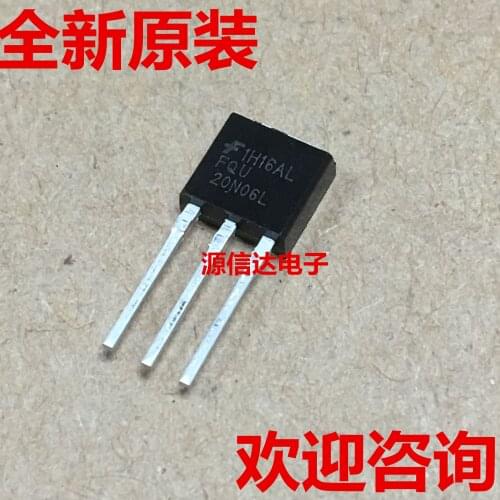 New imported FQU20N06L 20N06 20A 60V TO-251 original stock
