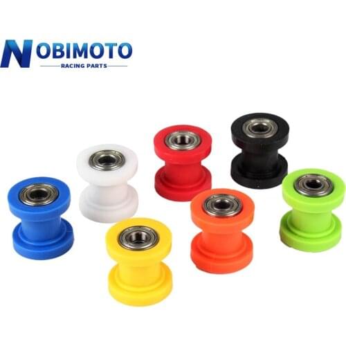7 Colors 8MM 10MM Guide Sprockets Bearing Roller Pulley Wheel Tensioner Guide For Pit Dirt Bike Motocross ATV CRF CR XR CNC-110