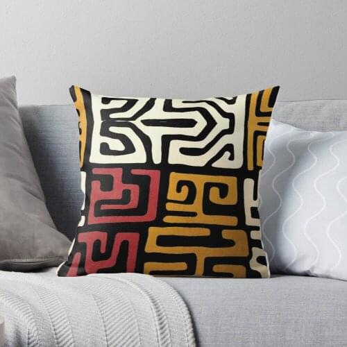African Mudcloth Throw Pillow Cushion Cover Polyester throw pillows case on sofa home living room car seat decor 45x45cm