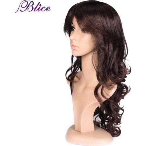 Blice Synthetic Wig For Women Long Wig 20" 100% Kanekalon Synthetic Fiber African American Wig Nature Wig Color #2/33
