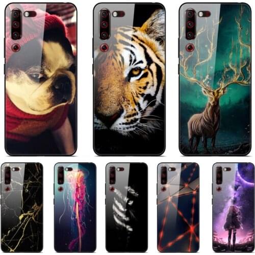 Tempered Glass Phone case For Lenovo Z6 Pro Case 6.39'' Hard Back Cover For Lenovo Z6 Pro Z6Pro Case L78051 Z6Pro Z 6 Pro Bumper