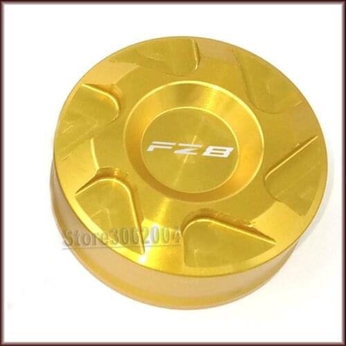 For YAMAHA FZ-8 N/S FZ8 N FZ8 S 2011-2015 Motorcycle Accessories Aluminum Rear Brake Fluid Reservoir Cover Cap Red/Blue/Gold CNC