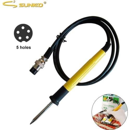 SUNKKO 912 Electric Soldering Iron Constant Temperature T12 Soldering Iron Handle For 709A 709AD 709AD+ Spot Welder Welding Tool