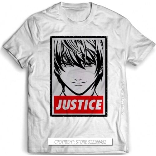 Death Note Kira Mens / Womens T Shirt O Neck T-Shirt Promotion Japan Anime Fashion Summer Clothing Popular Tops