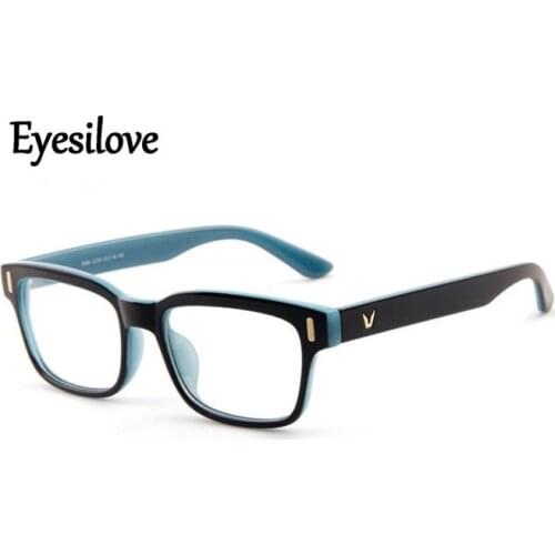 Eyesilove Finished myopia glasses Nearsighted Glasses women or men full-rim Myopia glasses lenses degree from -1.00 to -6.00