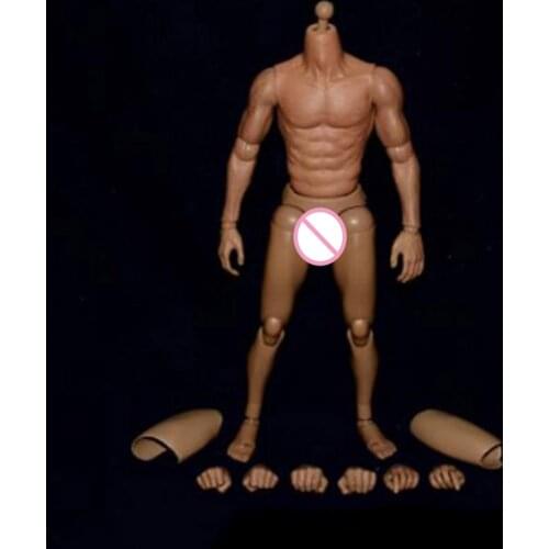1/6 scale man boy military chest muscle human body model S005 similar to TTM19 wolf king simulation body model body