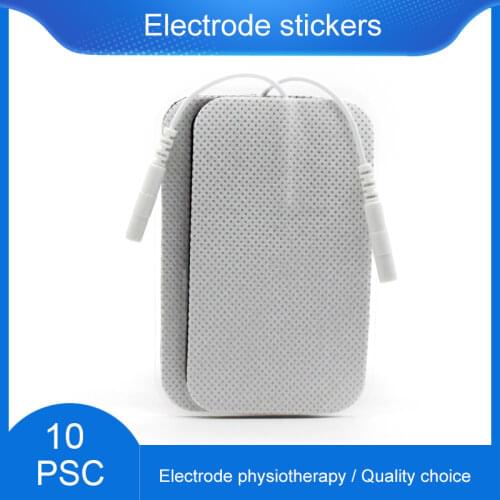 9*5CM Non-woven Needle-type Electrode Pads Patch Massage Instrument with Non-woven Fabric with Line Patch Reusable 2mm Plug