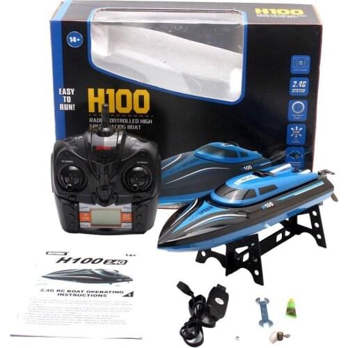 TKKJ H100 2.4G RC Boat 180 Degree Flip High Speed Electric RC Racing Boat for Pools, Lakes and Outdoor Adventure