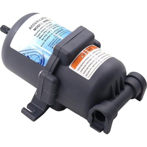 125 PSI Accumulator Tank 1/2" Male NPT - Water Storage Pressure Vessel/Pulsation Dampening Device for RV Camper Caravan