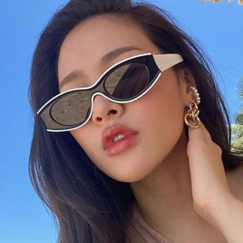 2021 Fashion Oval Sunglasses European and American Catwalk Trend Personality Sunglasses Retro