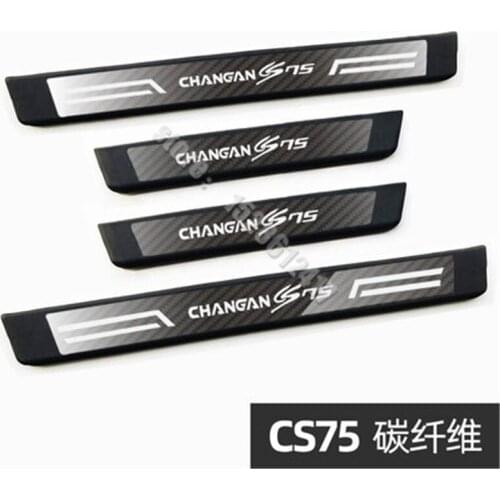 Car styling stainless steel Plate Door Sill Welcome Pedal for 2012-2021 Changan cs35 cs35plus cs75 cs75plus Car Styling