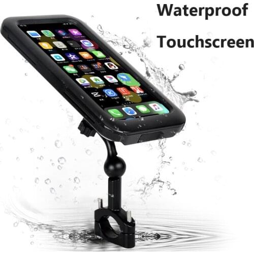 Waterproof Phone Case Phone Holder For Bike/Motorcycle Scooter Bicycle Cellphone Support Cellphone Mount Bike Accessories 64-22