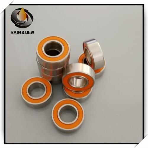1PC 7X13X4mm, 1PC 7X11X3mm, 1PC 7x14x5mm,1PC 5X8X2.5mm ABEC7 2OS CB SUS Hybrid Reel Bearings For Stradic C3000
