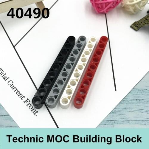 10PCS Technology building block parts compatible with Major Brand technology MOC parts 40490 1x9