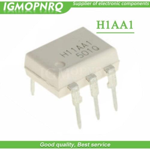 10PCS H11AA1 DIP AC input transistor output mounting New Original