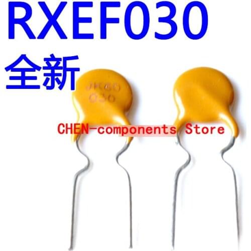 10PCS RXEF030 Self-recovery fuse 0.3A 72V straight Insert