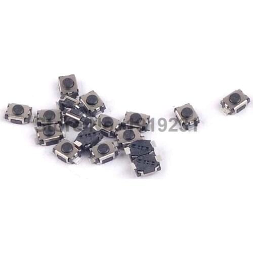100PCS SMT 3X4X2mm 3*4*2mm 2 Pin Tactile Tact Push Button Micro Switch Momentary