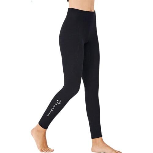 2021 New Fashion Dive Sail 2mm Premium Diving Suit Split Snorkeling Neoprene Pants Swimwear Black Keep Warm For Men And Women