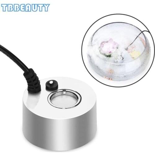 400mL/H Aluminum Ultrasonic Mini Mist Maker Fogger Water Fountain Pond Fog Machine Atomizer Air Humidifier Nebulizer