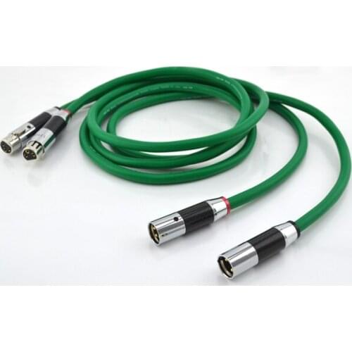 Audiocrast OCC Copper XLR Interconnect Cable With Carbon Fiber XLR Plug Cable