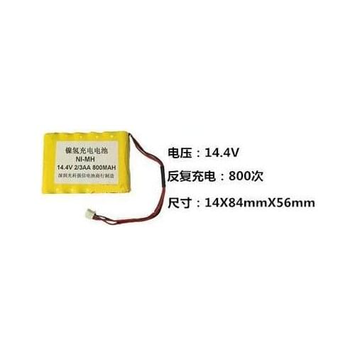 Free ship 14.4V 2/3AA 800mAH NI-MH rechargeable battery pack