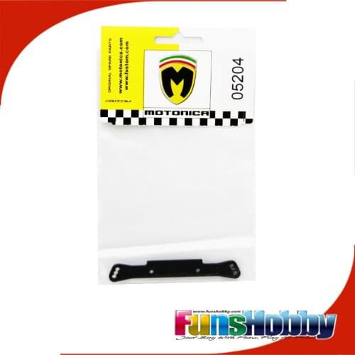 Italy Motonica 1:8 On Road RC Model Nitro Car Parts Front Shocks Mount (Carbon Fibre) Applied to P81 RS2 (COD.05204)