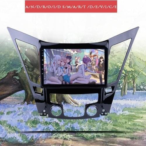 For Hyundai Sonata i45 i50 YF 2011 Car multimedia entertainment a/v audio video with gps system octa core android 10.0 6GB+128gb