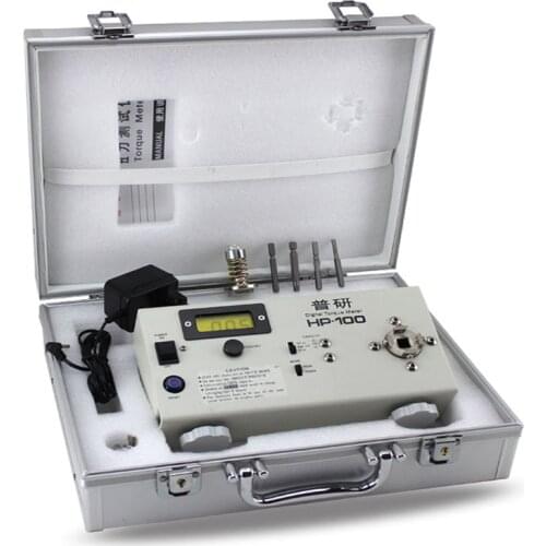 Digital Torque Tester Electric Batch Wrench Cap Light Bulb Motor Torque Meter HP-100