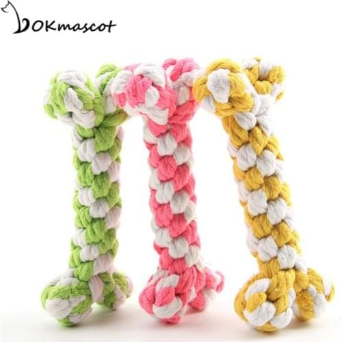 Dog Playing Toys Pet Funny Toy Bone Shaped for Small Dogs and Cats
