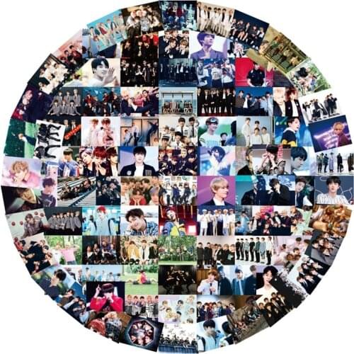 KPOP Korean Star Idol Hand Account Stationery Stickers Mobile Phone Case Luggage Diary Office Decoration Supplies 52PCS