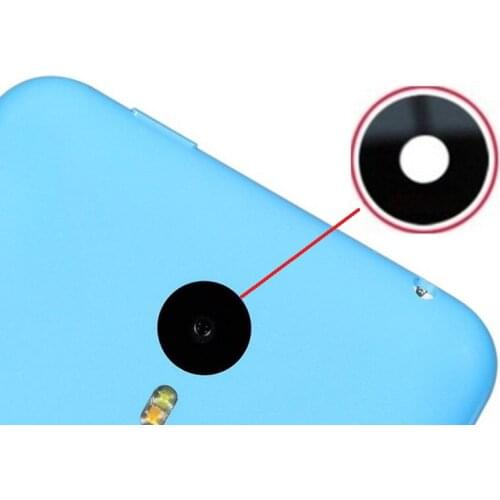 New Ymitn Housing Back Camera glass Lens Cover with adhesive replacement For Meizu U10 U20 ,Free Shipping