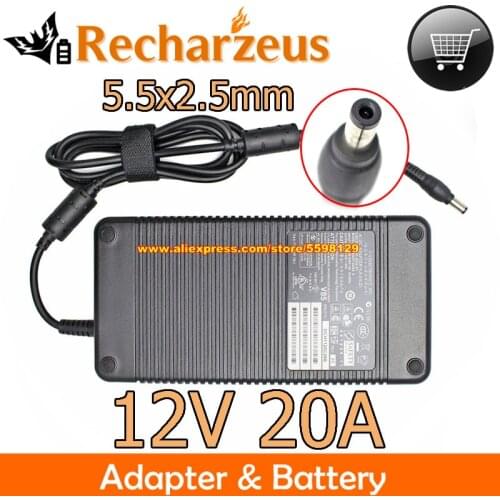 Genuine 12V 20A AC Adapter For Delta EADP-220AB B Power Supply 341-0222-01 240W DC Adapter Computer Charger Laptop Power Supply